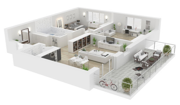 蘭州建筑戶型室內沙盤模型