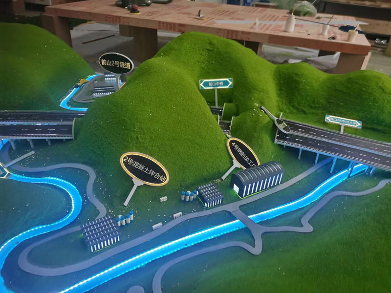 蘭州沙盤模型制作公司,新思藝模型帶你走進沙盤制作步驟